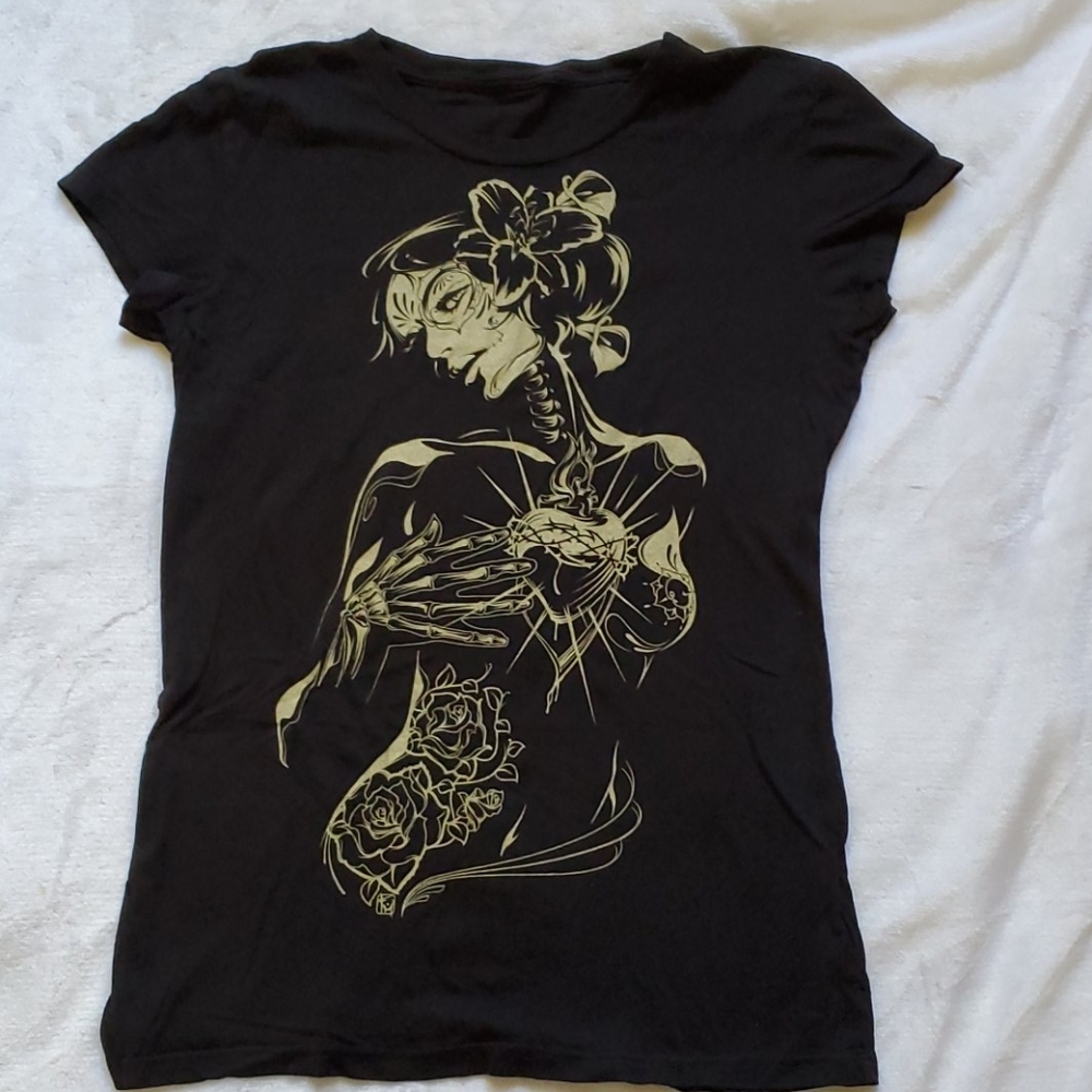 Civilian Press Sacred Heart tee medium